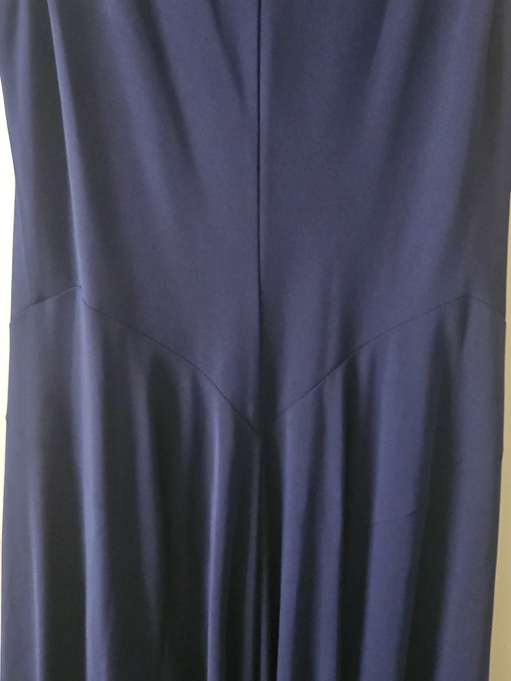 Ralph Lauren Navy Sleeveless Cowl-Neck Midi Dress - Picture 5 of 6
